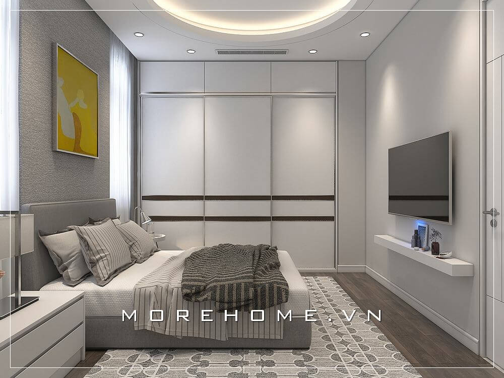 Thiết kế phòng ngủ nhà phố